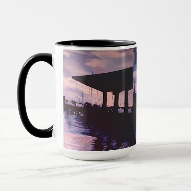 Harbour of Fort de France, Martinique Mug (Left)