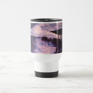 Harbour of Fort de France, Martinique Travel Mug