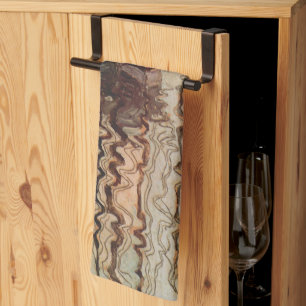 Harbour of Trieste by Egon Schiele, Vintage Art Tea Towel