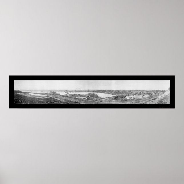 Harbour Providence RI Photo 1910 Poster (Front)