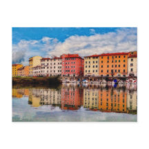 Harbour Reflections (Painted)