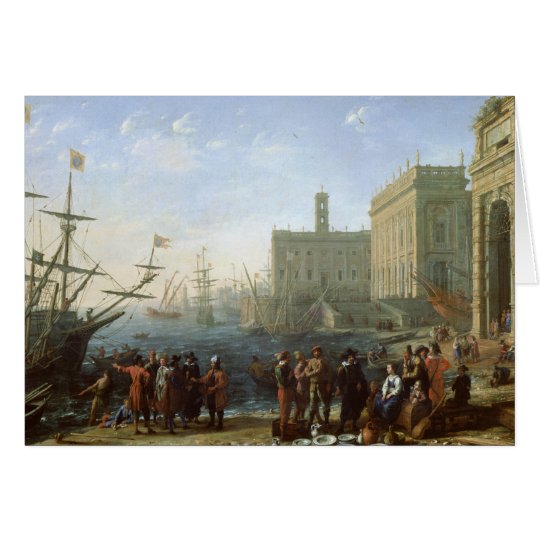 Harbour Scene Card