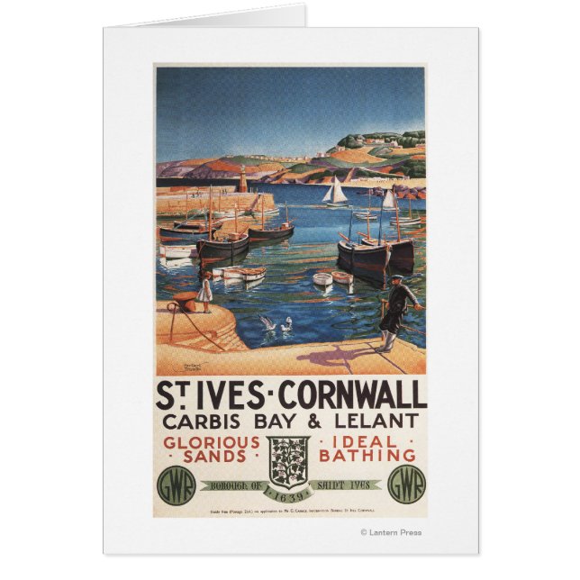 Harbour Scene with Girl and Gulls Railway (Front)