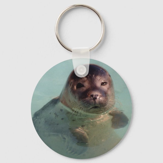 Harbour Seal Keychain (Front)