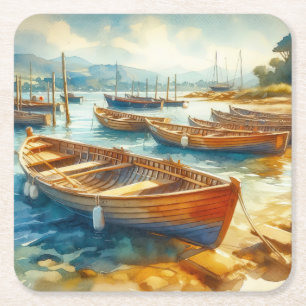 Harbour Square Paper Coaster