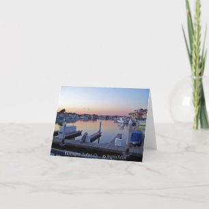 Harbour Sunset Notecards