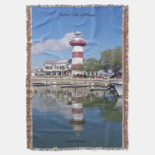Harbour Town Lighthouse blanket