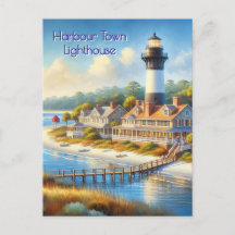 Harbour Town Lighthouse Postcard