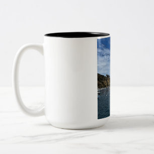 Harbour Under Big Clouds Mug