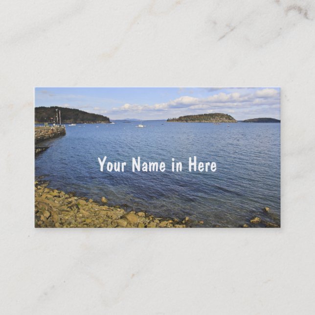 Harbour View Business Card (Front)
