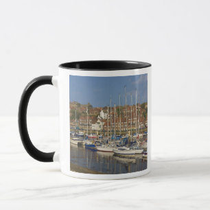 Harbour, Whitby, North Yorkshire, England Mug
