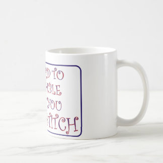 Hard 2 Be Humble when you Cross Stitch Coffee Mug