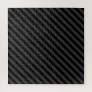 Hard Black Striped Jigsaw Puzzle