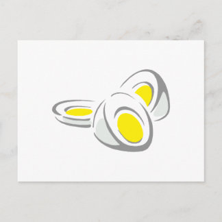 Hard Boiled Eggs Postcard