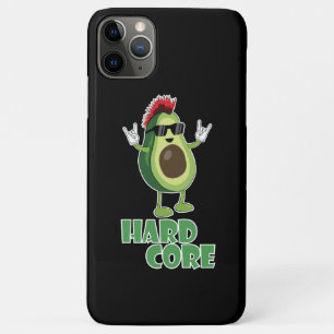Hard Core Avocado Funny iPhone 11 Pro Max Case