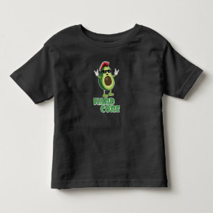 Hard Core Avocado Funny Toddler T-Shirt
