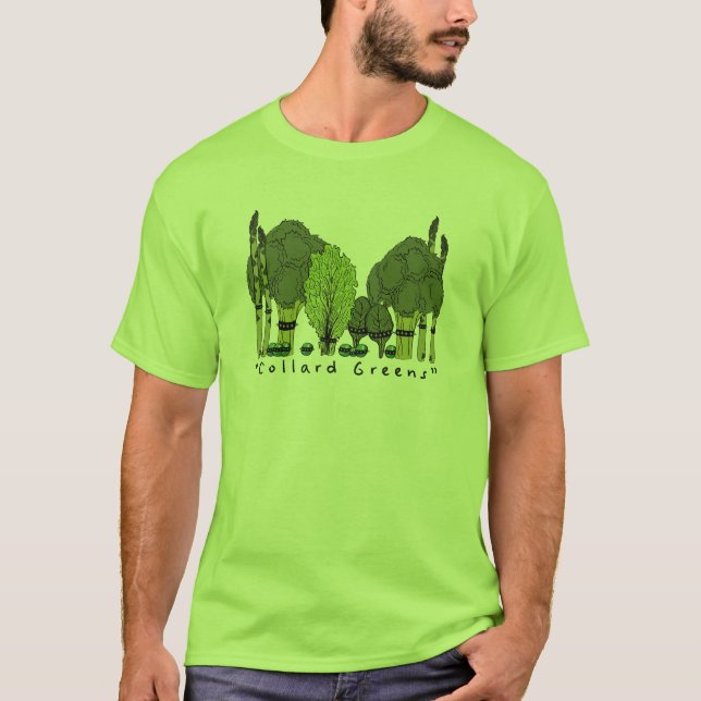 Hard Core Collard Greens T-Shirt (Front)
