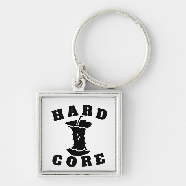 Hard Core Keychain (Front)