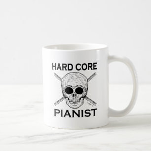 Hard Core Pianist Coffee Mug