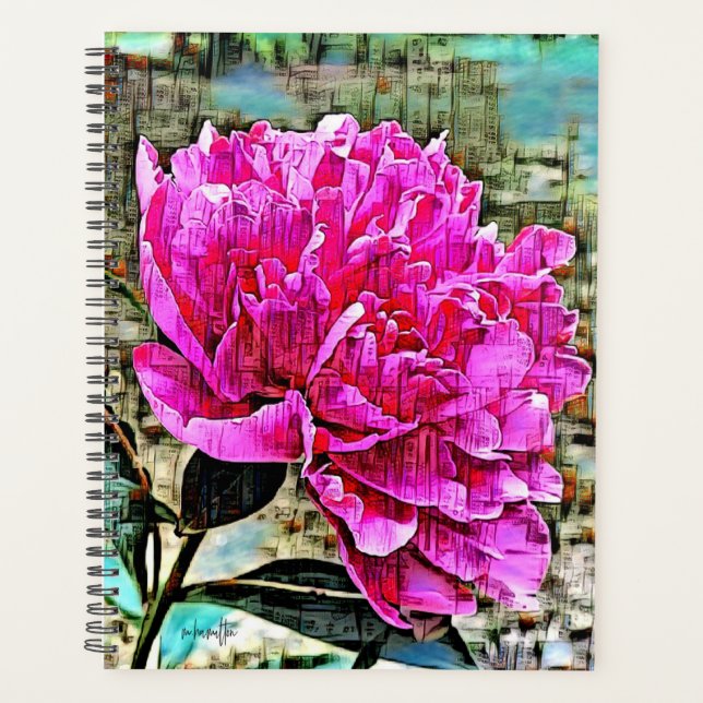 Hard Cover Daily Planner  (Front)