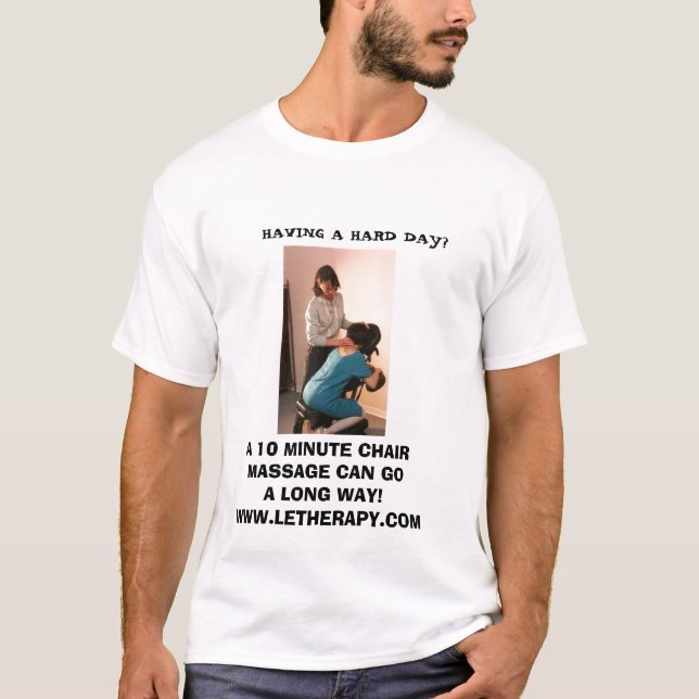 Hard Day No More Image T-Shirt (Front)