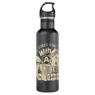Hard Dickens Cider Girl Whiskey And Beer Apple Hum 710 Ml Water Bottle