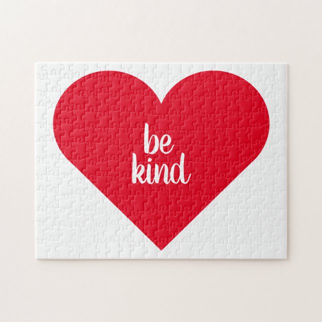 Hard Difficult Red Solid Colour Challenging Jigsaw Puzzle (Horizontal)