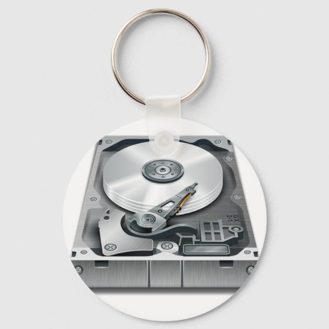 Hard Disc Key Ring (Front)