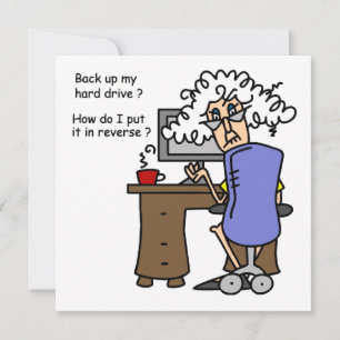 Hard Drive Back Up Humourous