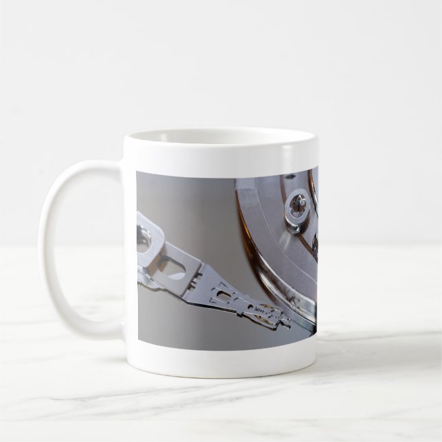 Hard Drive Coffee Mug (Left)