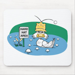 Hard Hat Area Mouse Mat
