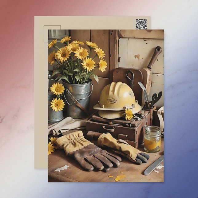 Hard Hat Holiday Postcard (Creator Uploaded)