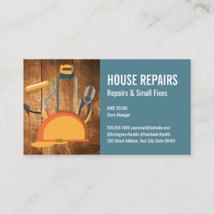 Hard Hat Tools   Construction Appointment Card