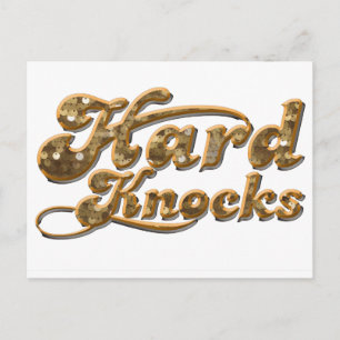 hard knocks postcard