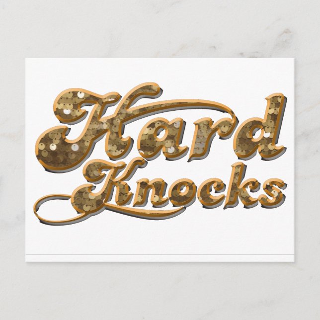 hard knocks postcard (Front)