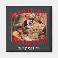 Hard Liquor Blood Type G positive GIN