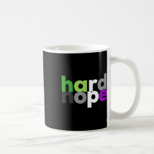Hard Nope Aroace Pride Lgbtq, Lgbt Aro Ace Aromant Coffee Mug