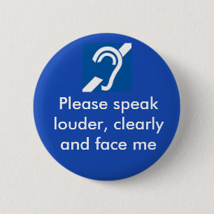 Hard of Hearing Badge