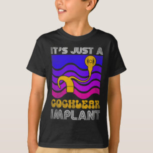 Hard Of Hearing Fun ASL Hearing Impaired Cochlear T-Shirt