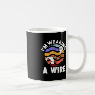Hard Of Hearing Fun ASL Hearing Impaired I'm Weari Coffee Mug