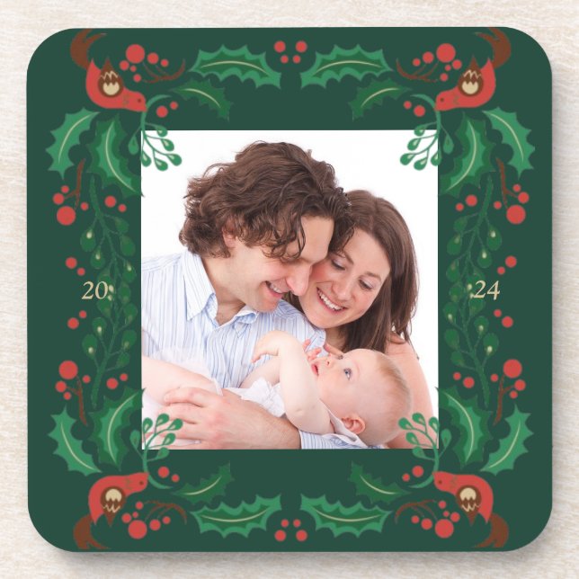 Hard plastic coaster (Front)