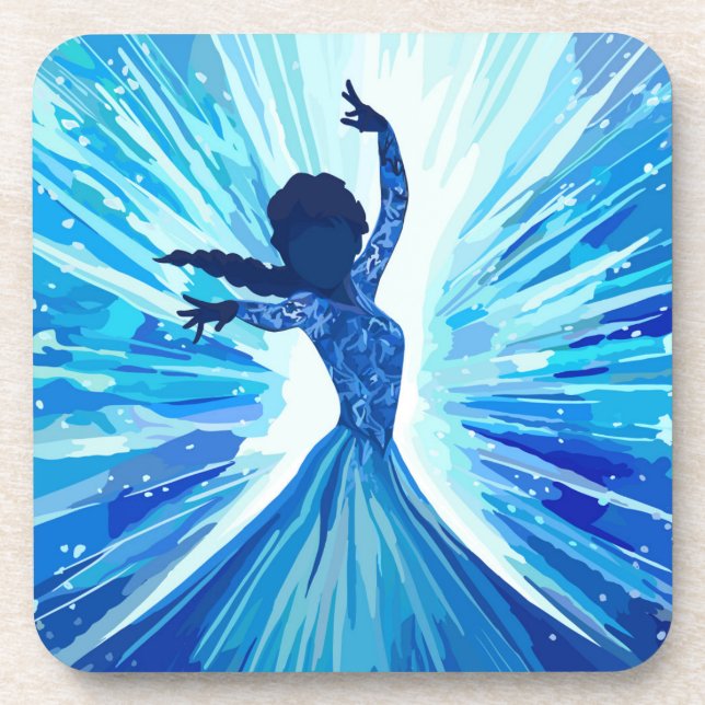 Hard plastic coaster (Front)