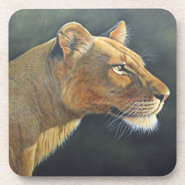 Hard Plastic Coaster (Front)