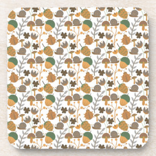Hard plastic coaster