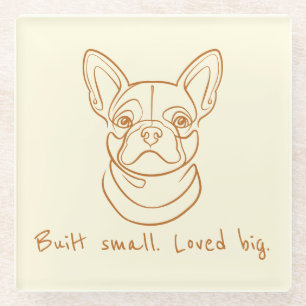 Hard plastic coaster