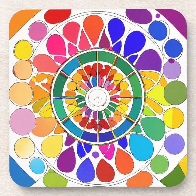 Hard plastic coaster (Front)