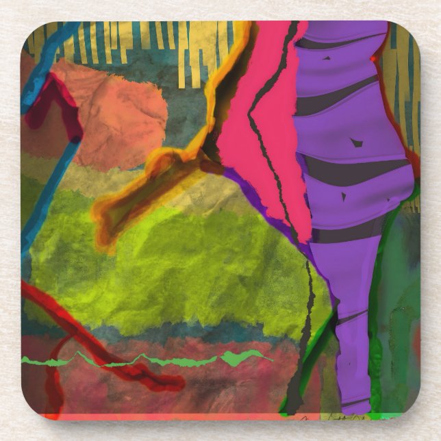 Hard plastic coaster (Front)