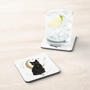 Hard plastic coaster