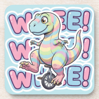 Hard plastic coaster