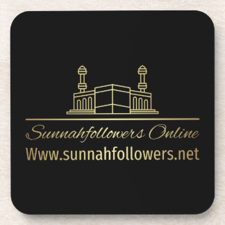 Hard plastic coaster